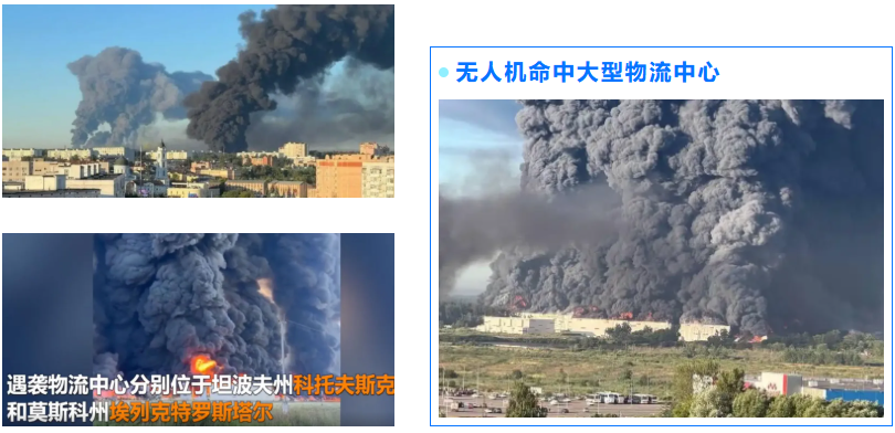 云翔看点 | 莫斯科大型物流中心遭乌克兰无人机袭击