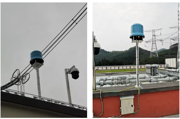 一线直击｜ 国网福建某1000kV特高压变电站反无人机防御项目现场